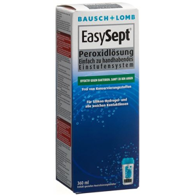 Bausch Lomb EasySept peroxides Lös 360 מ"ל