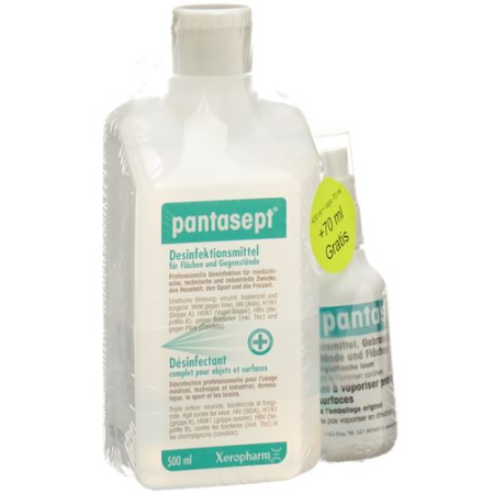 Set di solventi per disinfezione Pantasept 430 + 70 ml