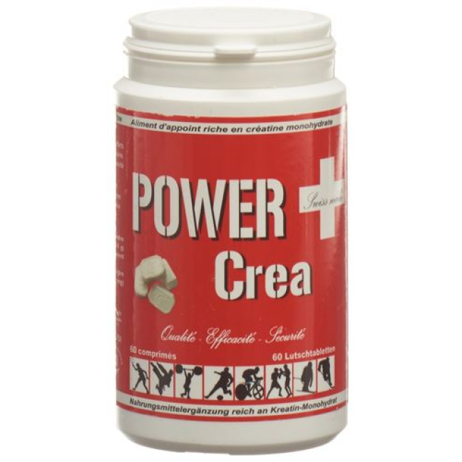 POWER CREA Monohydrat Kreatyny Tabl 60szt
