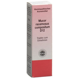 Sanum mucor racemosus compositum lašai d 12 10 ml