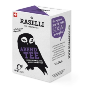 Raselli herbal tea evening tea bud 20 bags