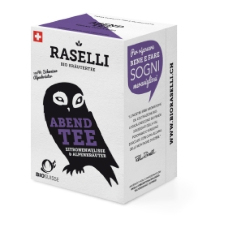 Травяной чай Raselli вечерний чай в бутонах 20 пакетиков