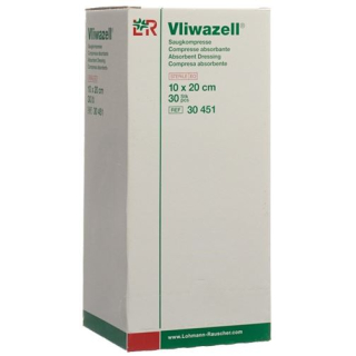 впитывающая повязка vliwazell 10x20см стерильная 30 шт.