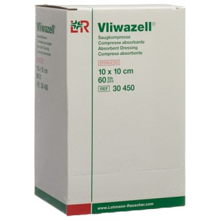 Medicazione assorbente Vliwazell 10x10 cm sterile 60 pz