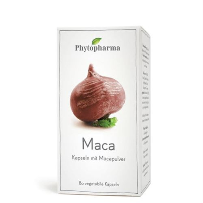 Phytopharma Maca 409 mg 80 kapsul sayur-sayuran