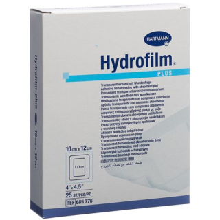 Hydrofilm PLUS wasserdichter Wundverband 10x12cm steril 25 Stk
