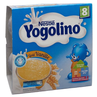 Nestlé Yogolino Goût Vanilla 8 Months 4 x 100g
