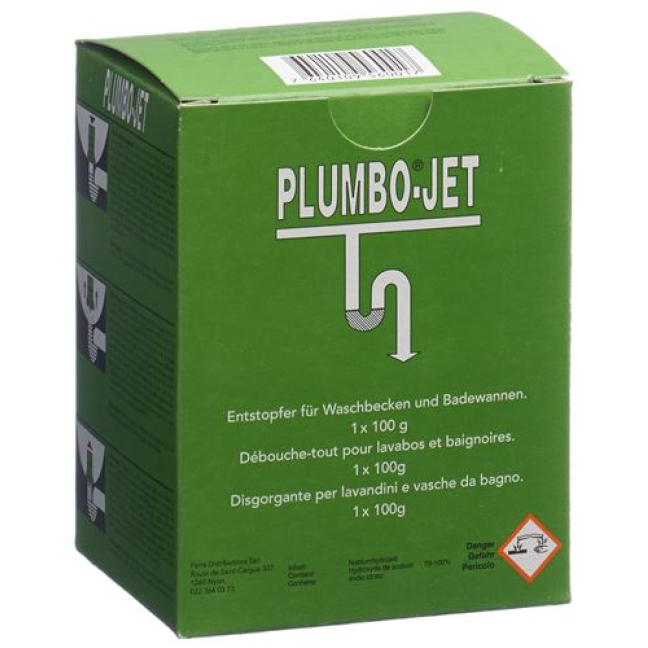 Plumbo Jet drain cleaner 100g