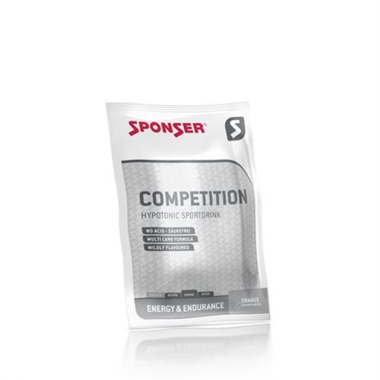 Sponzor Energy Competition Plv Orange Bag 60 g