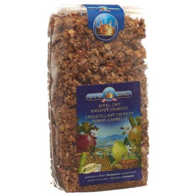 Bioking apple cinnamon crunchy crunchy 375 g