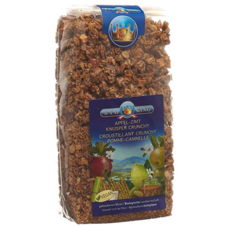 Bioking Apple Cinnamon Crunchy Crunchy 375 g