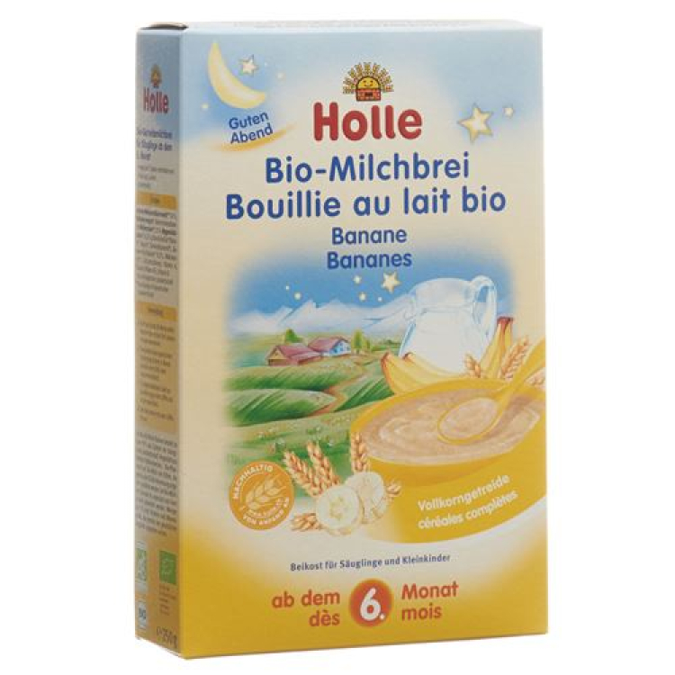 Holle puder banaan bio 250 g