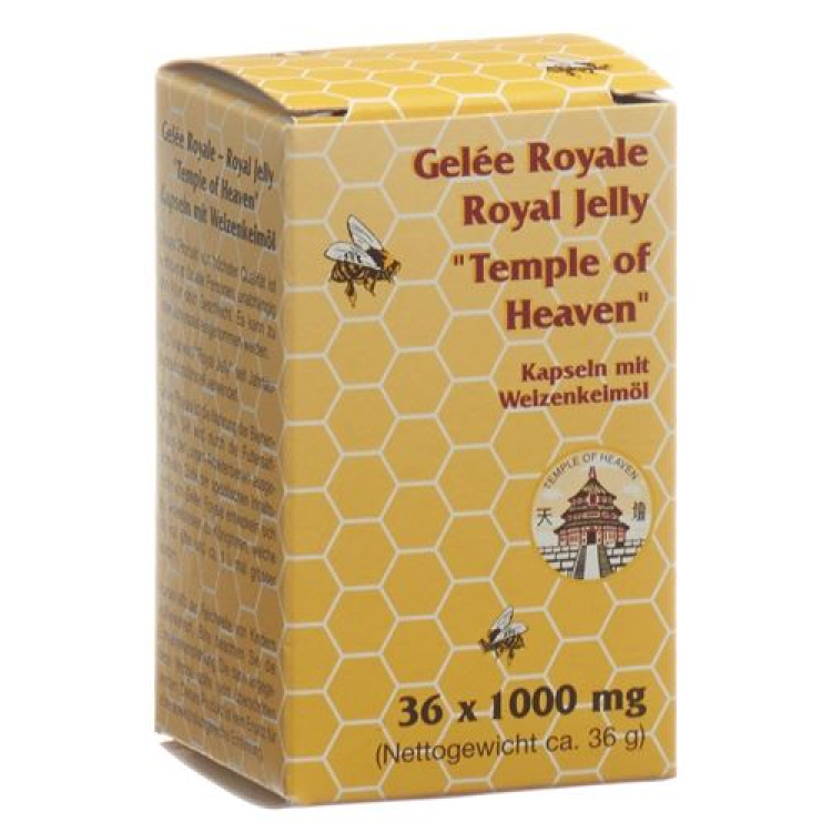 Royal Jelly Royal Jelly Capsules Temple of Heaven 36 pcs