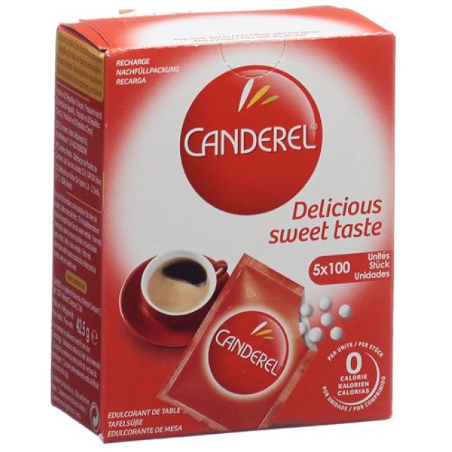 Canderel tabletter refill 500 st