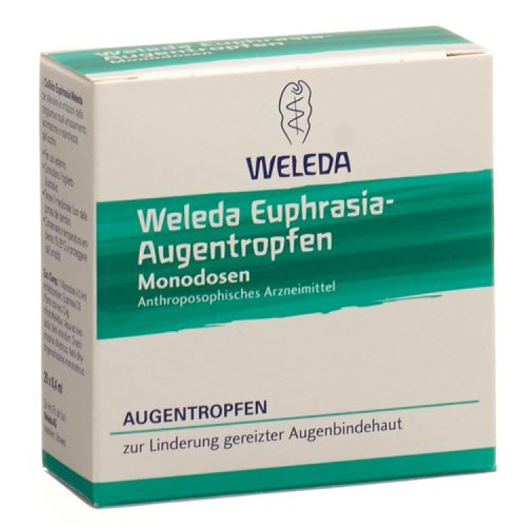 Weleda Euphrasia Eye Drops 20 monodoses x 0.4 ml