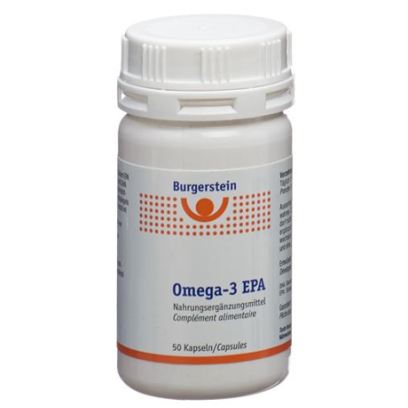 Burgerstein Omega-3 EPA 50 כמוסות