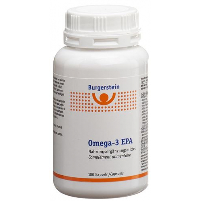 Burgerstein Omega-3 EPA 100 kapsulių