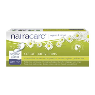 Natracare extra thin panty liners 22 броя