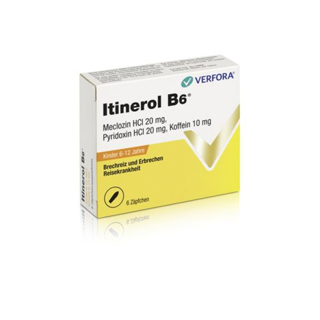 Itinerol B6 Supplement Child 6 stk