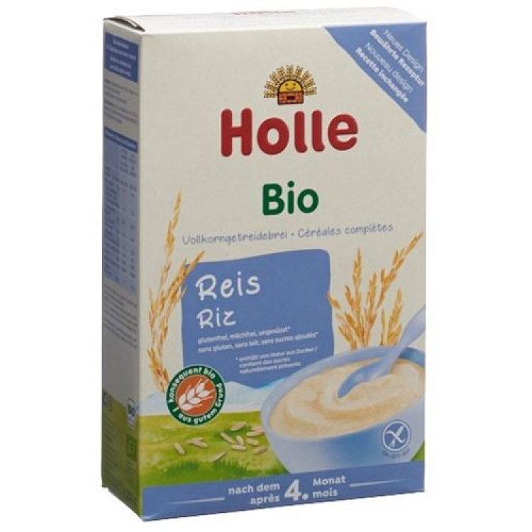 Holle omogeneizzati fiocchi di riso bio 250 g