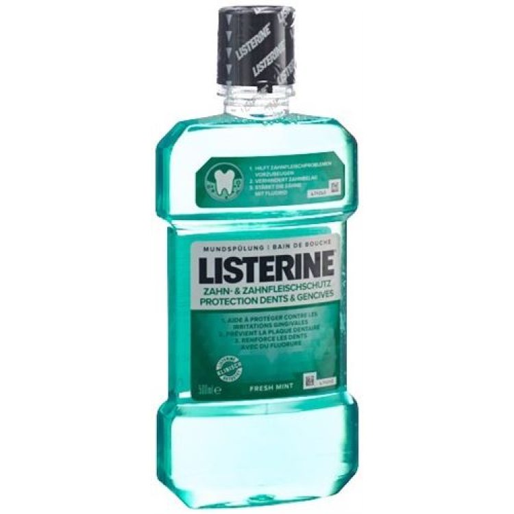 listerine gargara diş ve diş eti koruyucu 500 ml