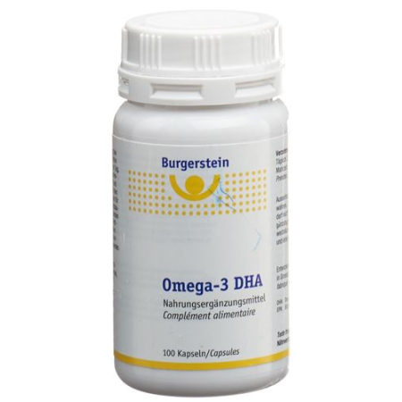 Burgerstein Omega-3 DHA 100 kapsúl