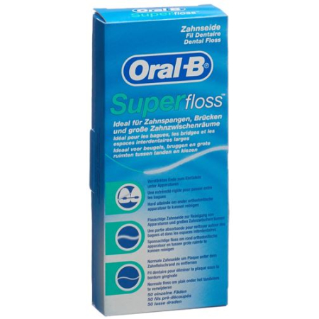 Oral-B Super Floss Btl 50 uds