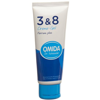 Omida schüssler nr3 and 8 ferrum phosphoricum plus krémový gél tube 75 ml