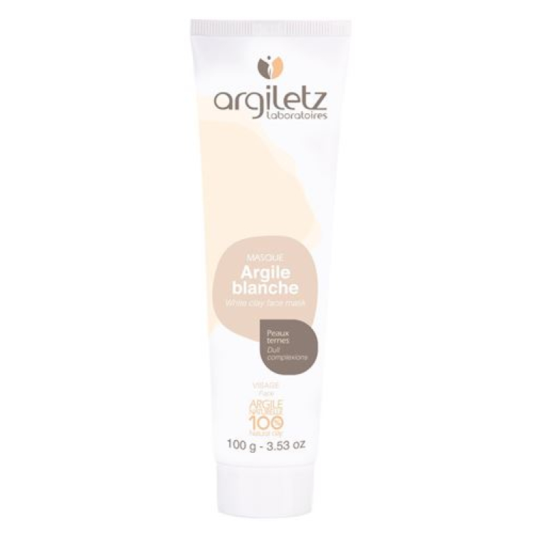 Argiletz Beauty Mask სამკურნალო თიხა თეთრი 100 მლ