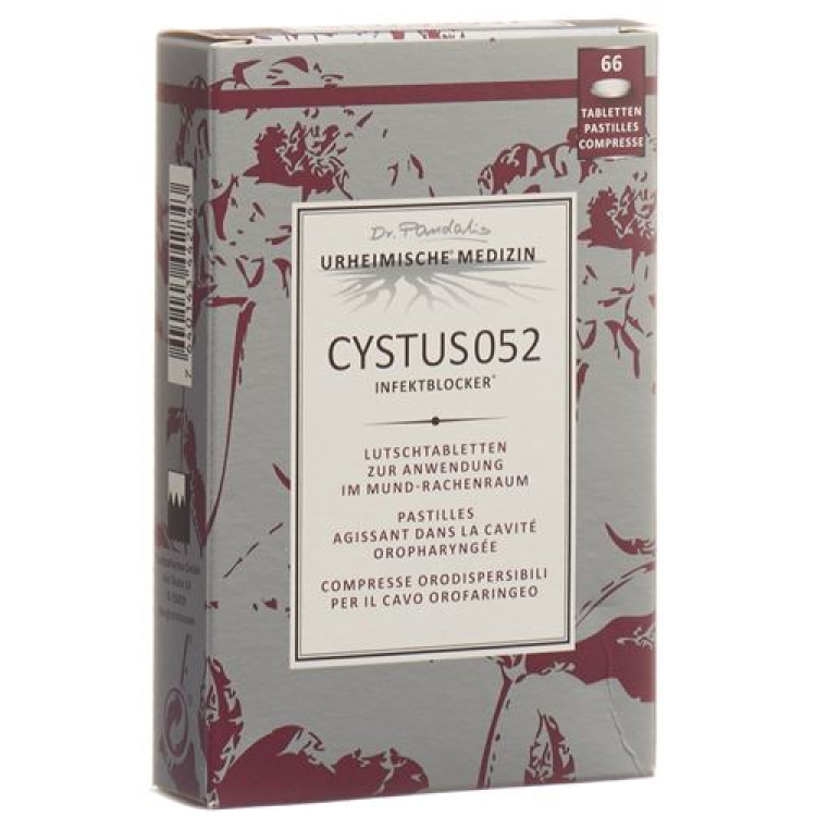 Cystus 052 infectieblokker 66 st