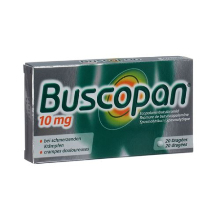 Buscopan arrastre 10 mg 20uds