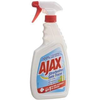 Tiras de vidro Ajax spray grátis 500 ml
