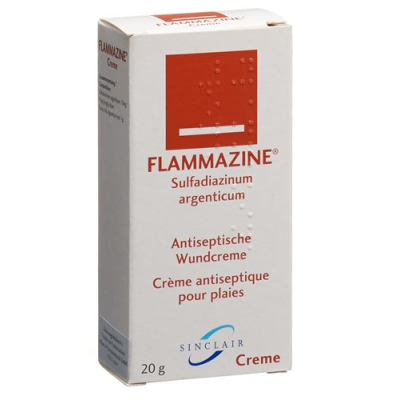 Flammazine cream tube 20 g