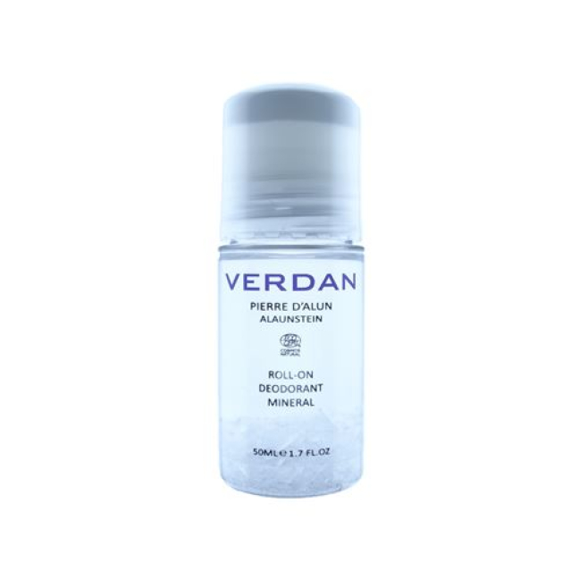 Verdan Alum Stone Deodorant Roll on Mineral natural 50 ml