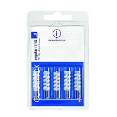 Curaprox cps 18 ជក់ interdental ធម្មតា 5 pcs