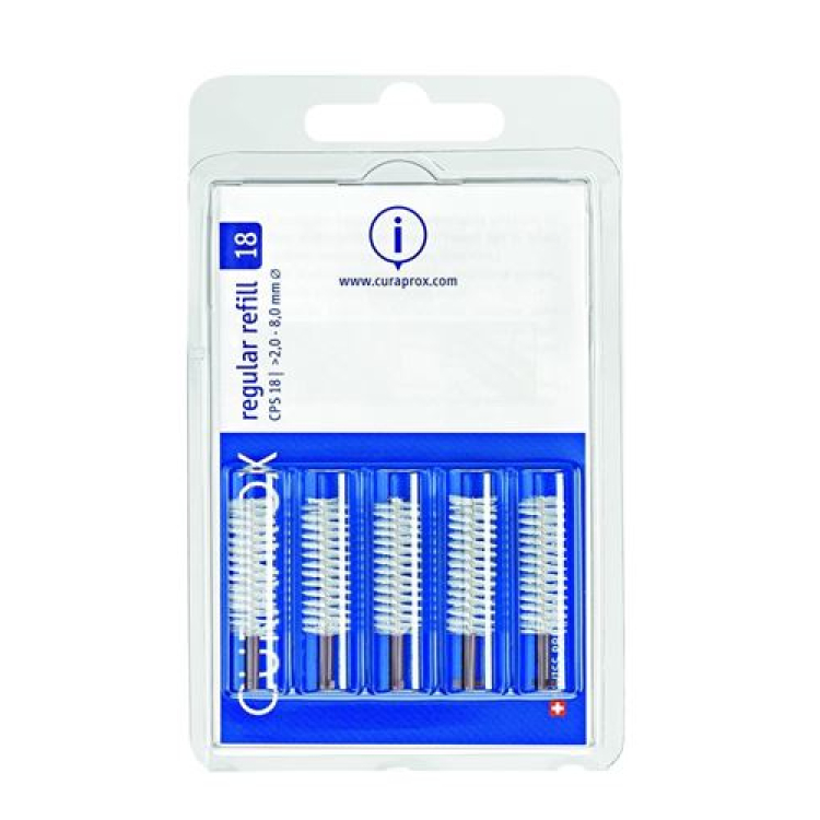 Curaprox CPS 18 Regular interdental brush violet 5 pcs