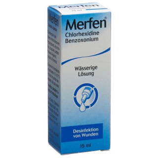 Merfen solution aqueuse incolore 15 ml