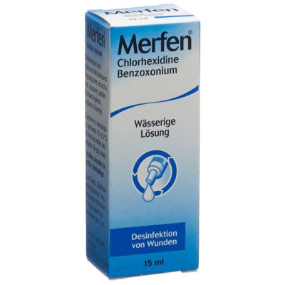 Merfen bezbojna vodena otopina 15 ml