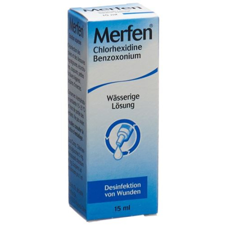 Merfen bespalvis vandeninis tirpalas 15 ml