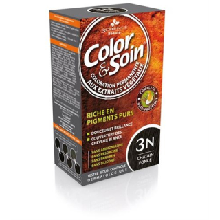 Color & Soin Coloration 3N châtain foncé 135 ml