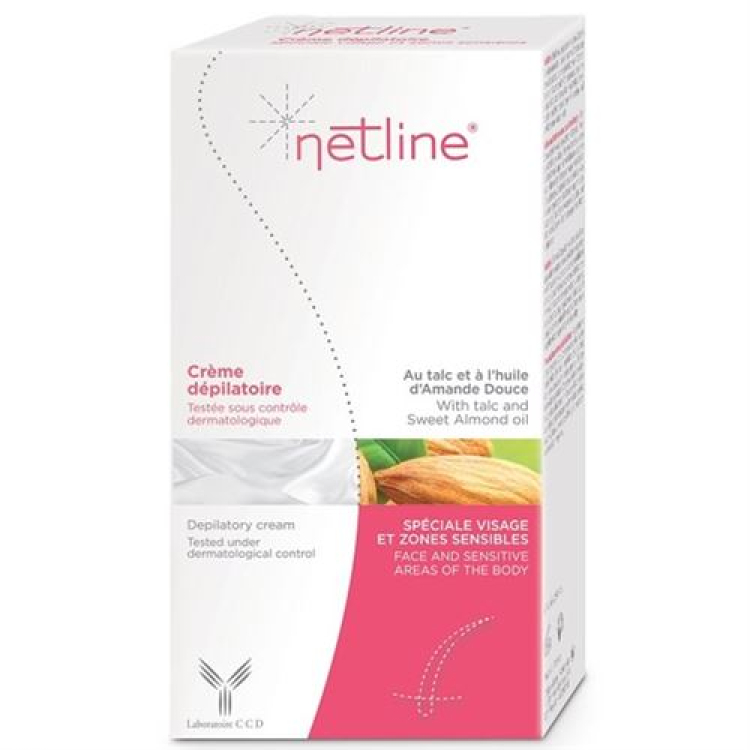 NETLINE veido epiliavimo kremas 75 ml