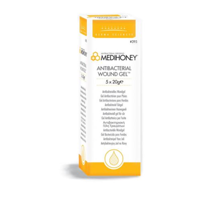 Medihoney antibacterial wound gel 5 395 tube 20 g