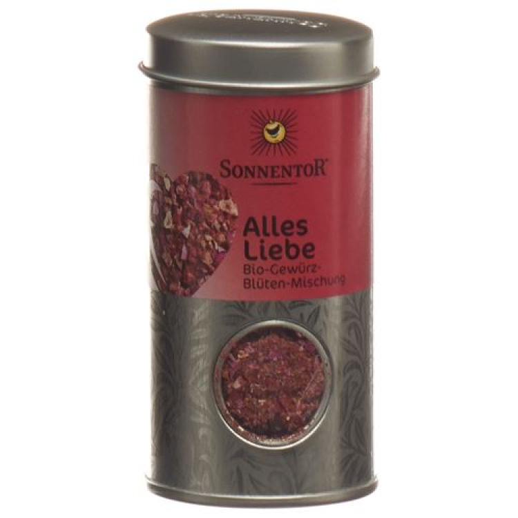 SONNENTOR Love Spice Blossoms Shaker 28 גרם