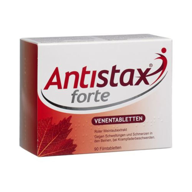 Antistax Forte Vein Tablets - Supportive Treatment for Varicose Veins