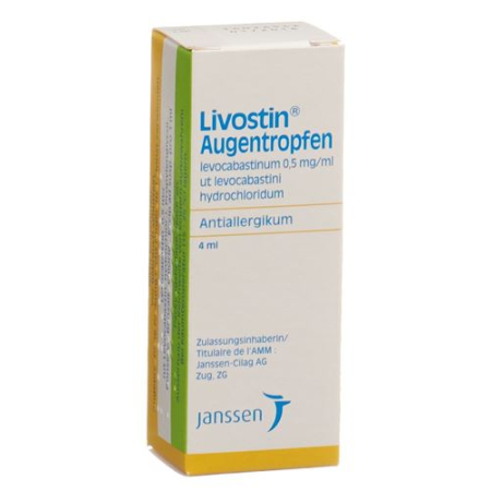 Livostin Gd Opht 0,5 mg/ml Fl 4 ml