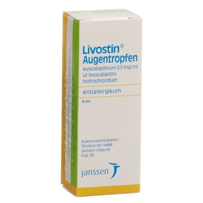 Livostin Gd Opht 0.5 мг / мл Fl 4 мл