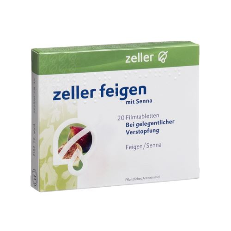 Zeller fichi con senna 20 compresse rivestite con film