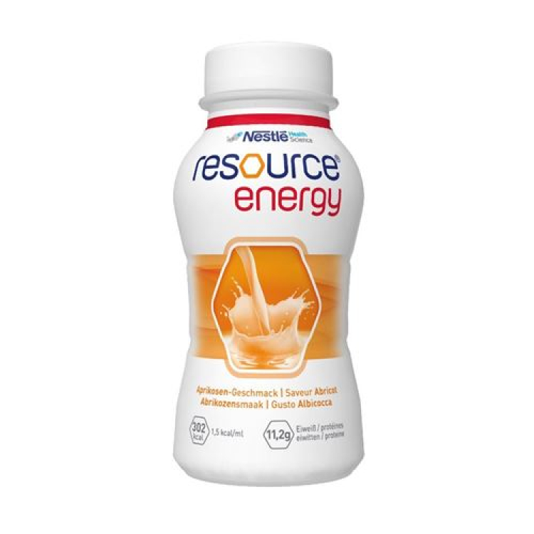 Resurs Enerji ərik 4 şüşə 200 ml