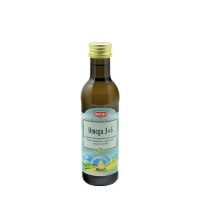 Buy Morga Omega 3 + 6 cold pressed organic Fl 1.5 dl Online - Beeovita
