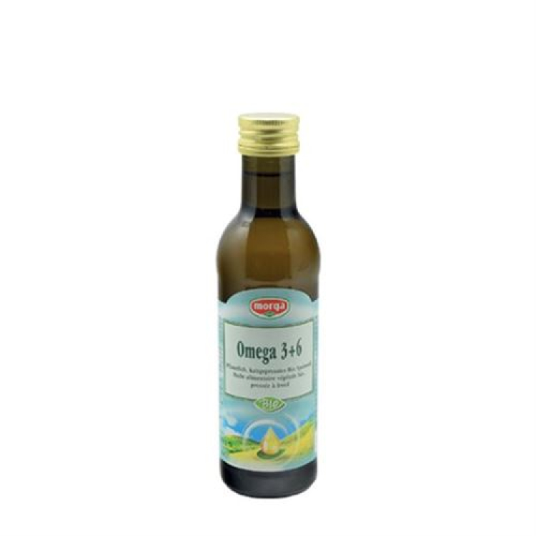 Morga Omega 3 + 6 koudgeperst biologisch Fl 1,5 dl